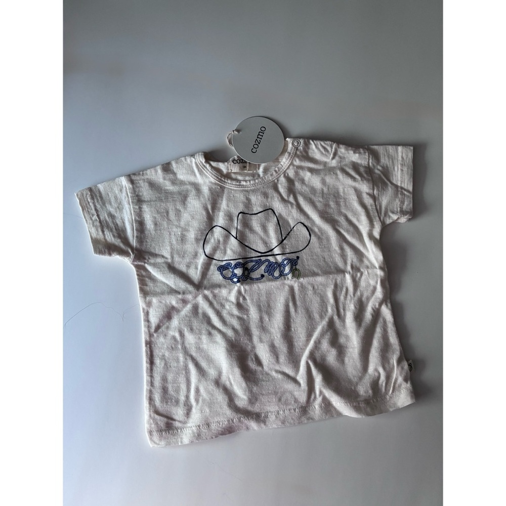 NWT Cozmo Cowboy Hat Tee 12m